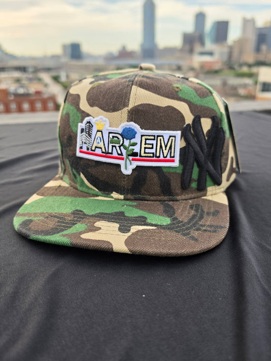 Harlem Original-Camo Snapback